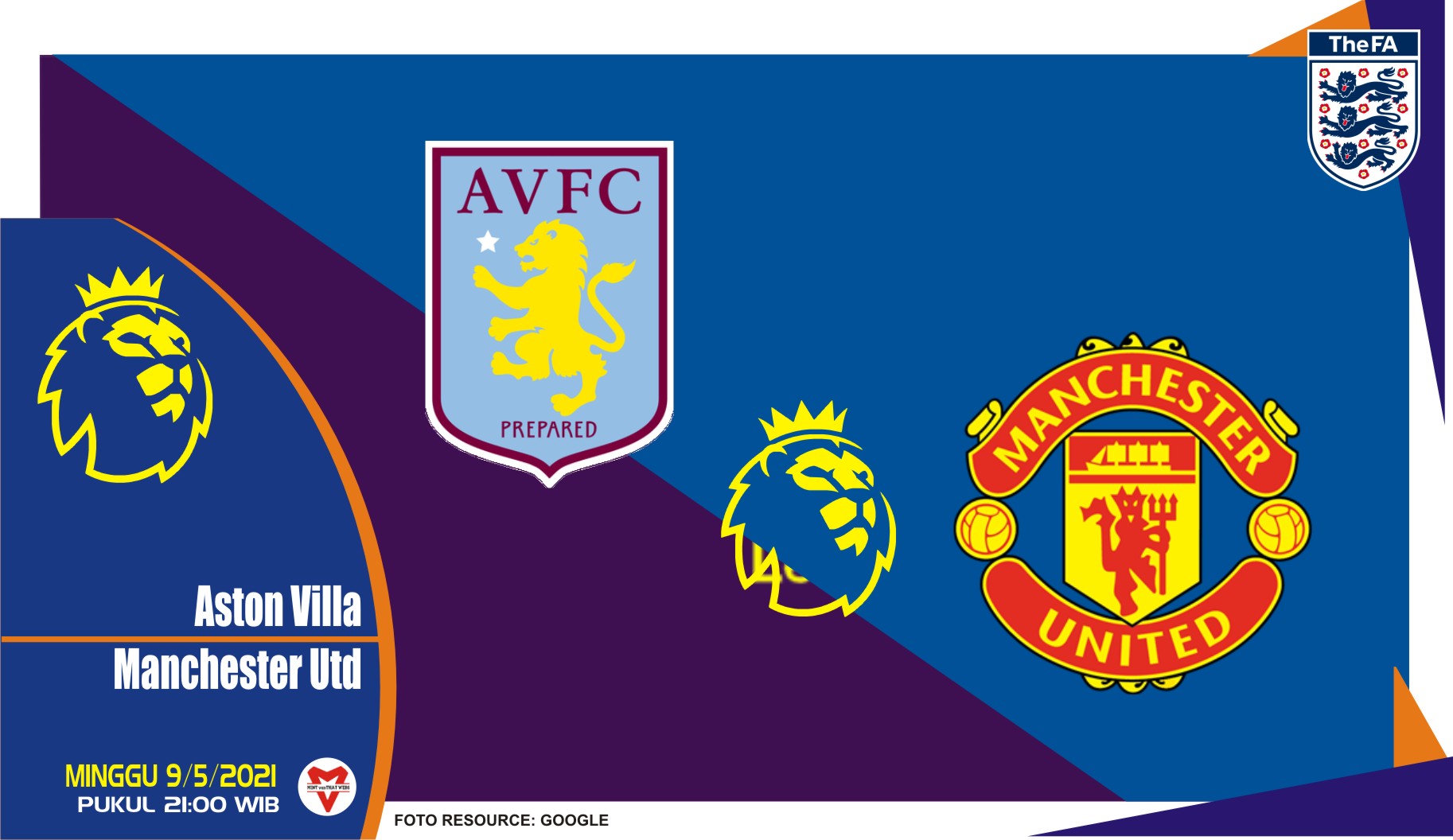 Prediksi Liga Inggris: Aston Villa vs Manchester United- 9 Mei 2021