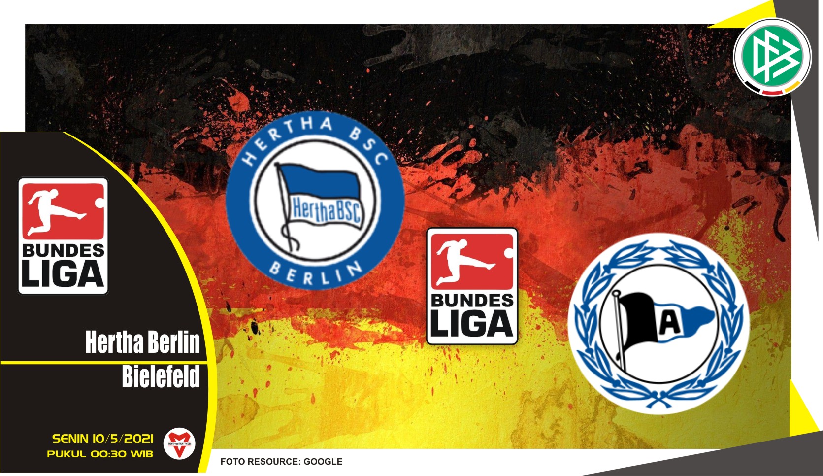 Prediksi Liga Jerman: Hertha Berlin vs Arminia Bielefeld - 10 Mei 2021