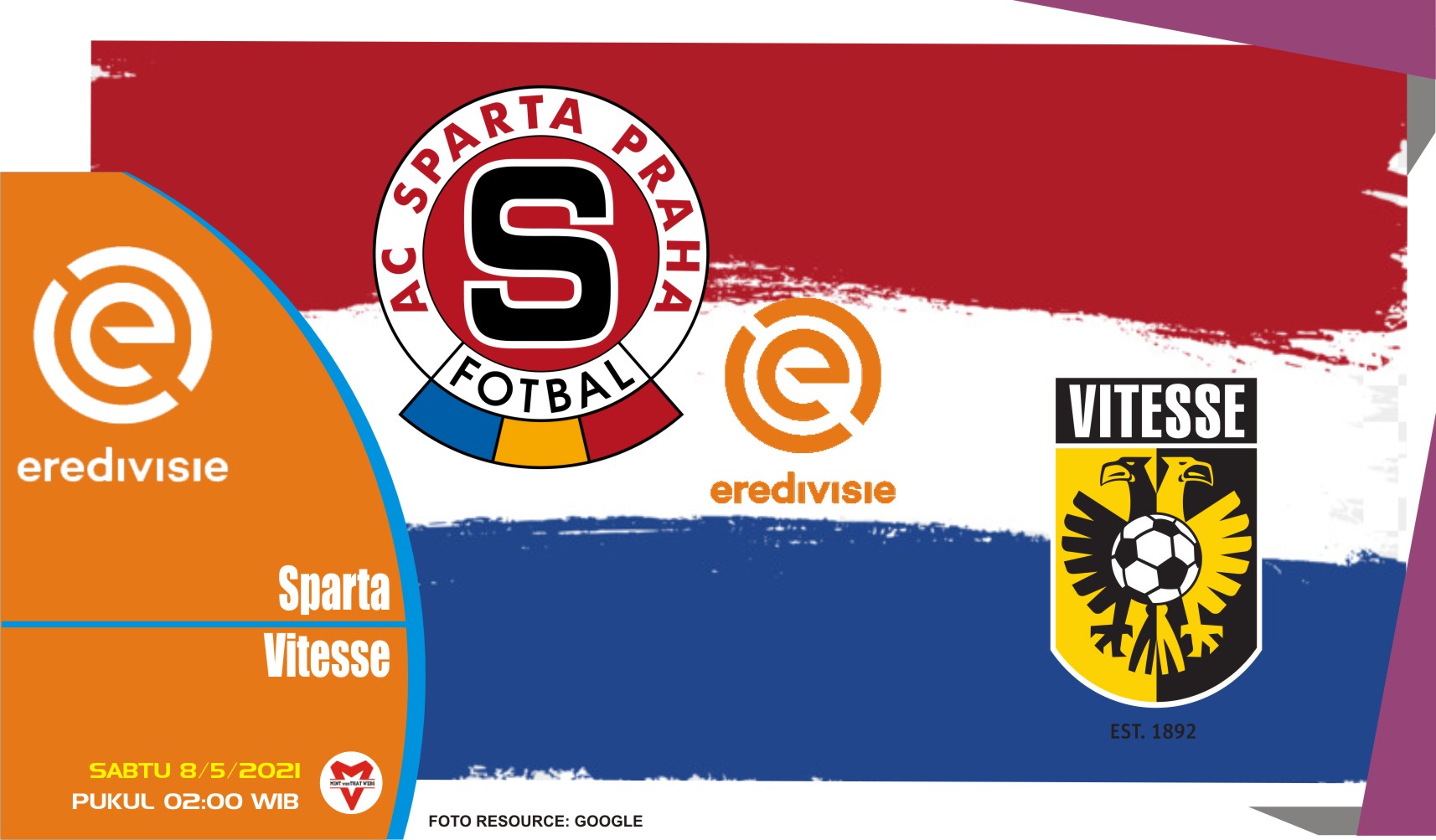 Prediksi Liga Belanda: Sparta Rotterdam vs Vitesse - 8 Mei 2021